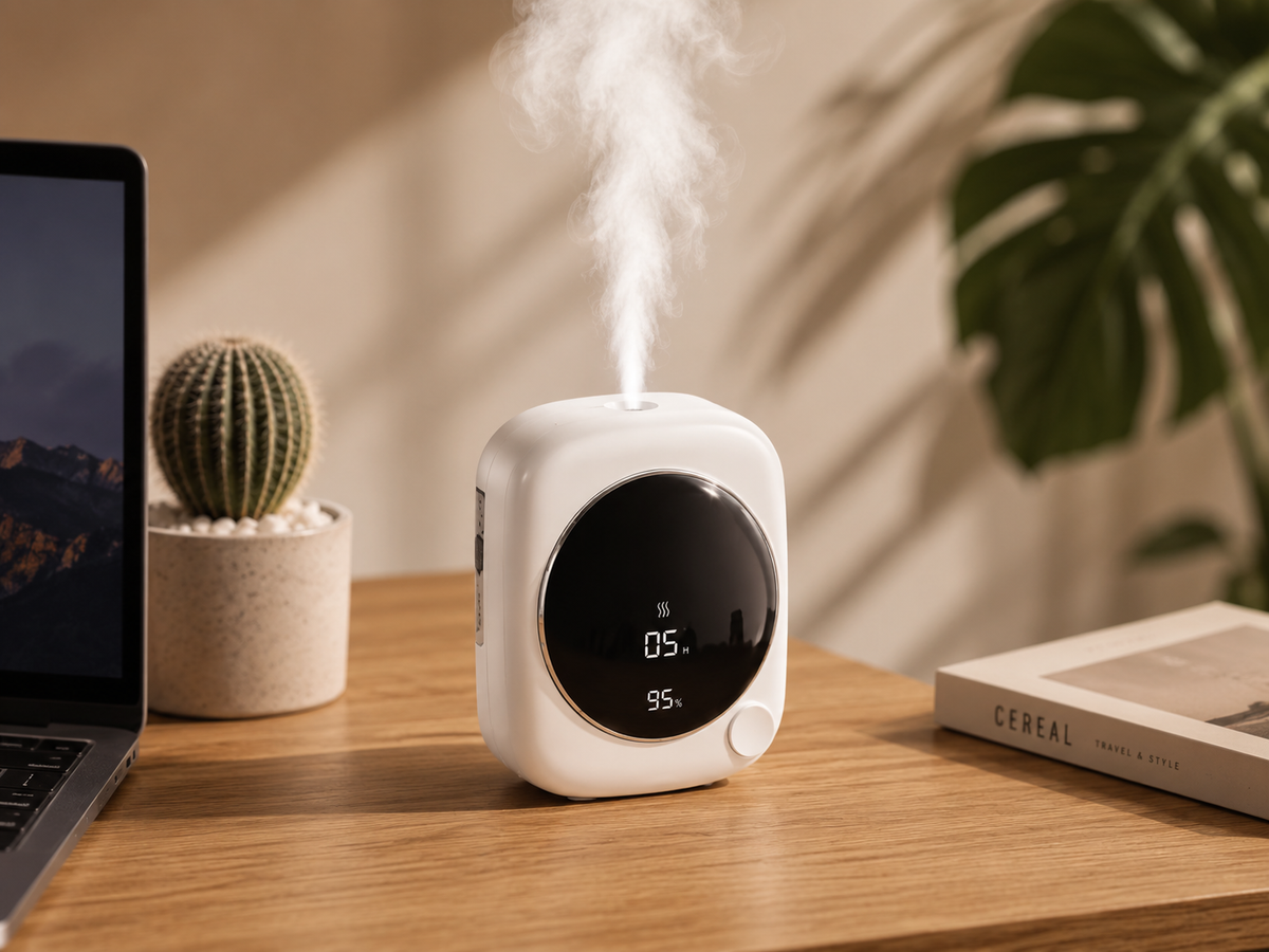 Diffuseur d'arômes USB avec écran digital