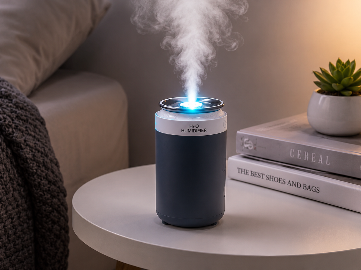 Diffuseur d'arômes Canette portable USB avec LED