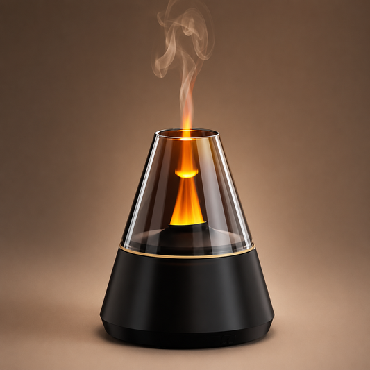 Mini diffuseur d'arômes USB portable avec veilleuse multicolore