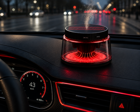 Diffuseur d'arômes solaire pour voiture, forme nuage, parfum longue durée